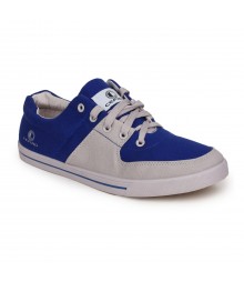 Cefiro Men Casual Shoes Fun06 Light Grey Royal Blue CCS0026